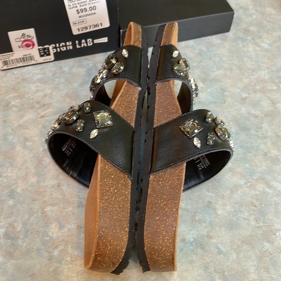 Design Lab black slides ( sz 7.5) - Picture 3 of 9